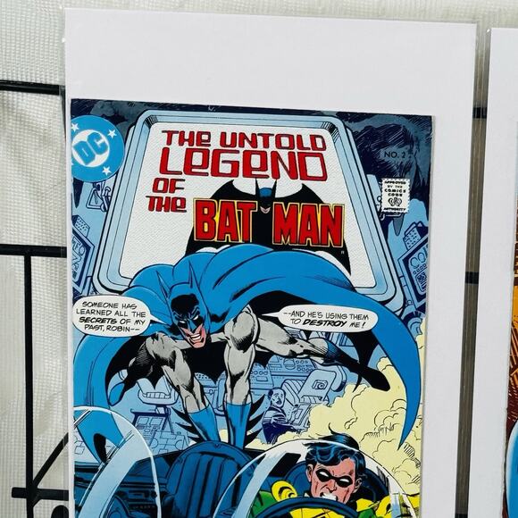 The Untold Legend Of The Batman #1 Cereal, 2-3 Audio Edition Mini Comic Lot DC - Picture 2 of 5